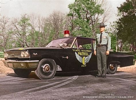 Ohio State Highway Patrol | Police cars, Old police cars, Ford police