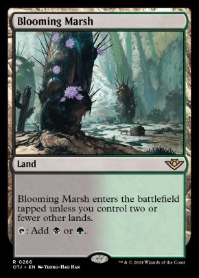 MTGNexus - Blooming Marsh from Outlaws of Thunder Junction