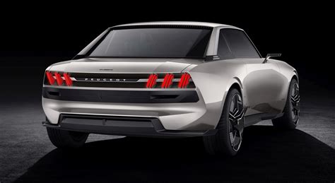 Peugeot e-Legend – a fully-electric retro-styled coupe Peugeot e-Legend ...