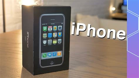 Unboxing the ORIGINAL iPhone 2G 13 years later! - YouTube