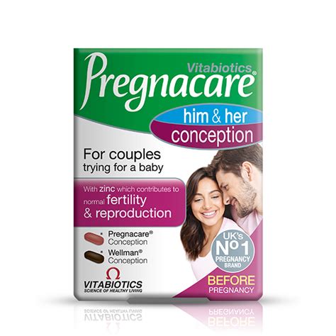 Pregnacare® Him & Her Conception Tablets | By Vitabiotics