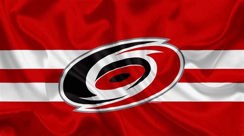 Download Wavy Carolina Hurricanes Logo Wallpaper | Wallpapers.com