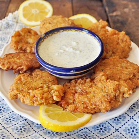 Spanish Shrimp Fritters Recipe with Yogurt Aioli - Spain on a Fork