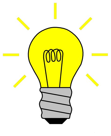 Free Light Bulb Clipart Transparent, Download Free Light Bulb Clipart ...