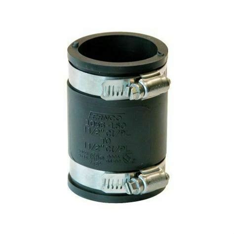 1" Inch Flexible Boot Rubber Pipe Fitting Straight - TankBred