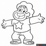 Steven Universe Coloring Page  Easy Drawing Guides sketch template