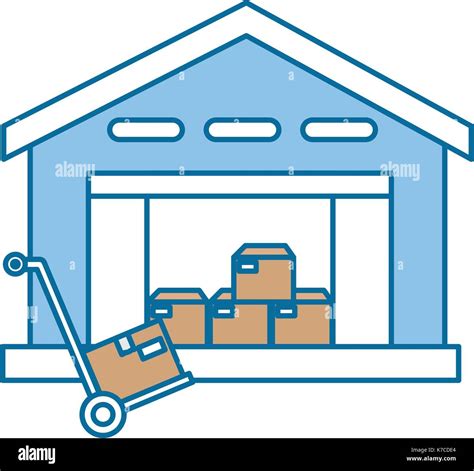 warehouse building isolated icon Stock Vector Image & Art - Alamy