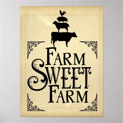 Vintage Farm Posters & Prints | Zazzle UK