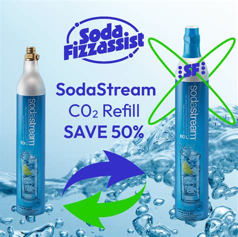 SodaStream CO2 Cylinder Refill & Exchange - Soda Fizzassist