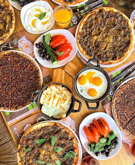 Typical Lebanese breakfast اتفضلوا عالترويقة اللبنانية | Lebanese ...