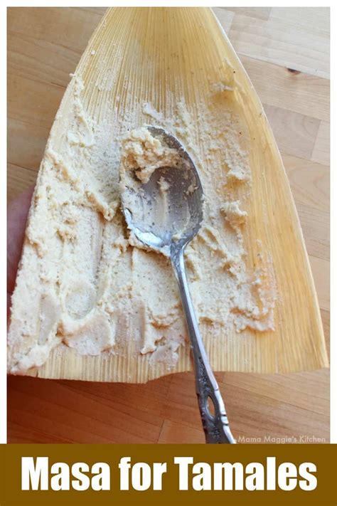 This easy to make masa for tamales recipe is the start to yummy ...