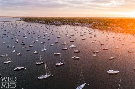 Solar Flare over Marblehead Harbor - Marblehead, MA