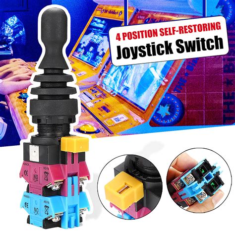 Joystick manually switchable diy joystick buttons kit 4 position self ...