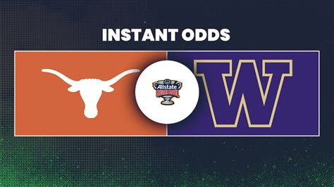 Texas vs Washington Odds: Sugar Bowl Lines, Spread for CFP Semifinal