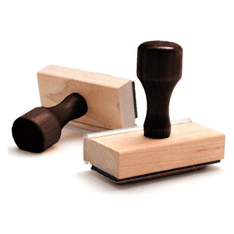 Traditional Wooden Hand Stamp | HC Brands