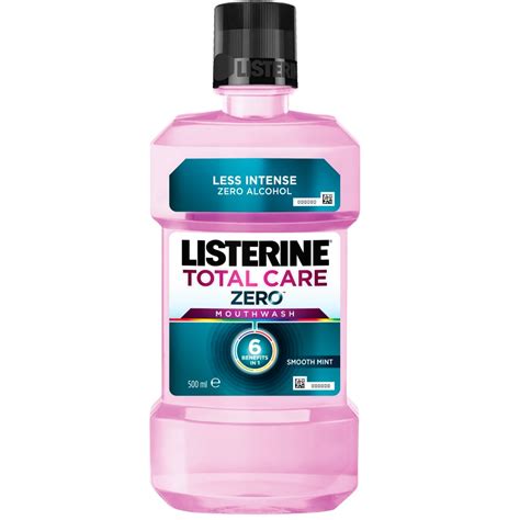 LISTERINE® Total Care Zero | Mouthwash – Plaque – Bad Breath – Oral Hygiene | LISTERINE®