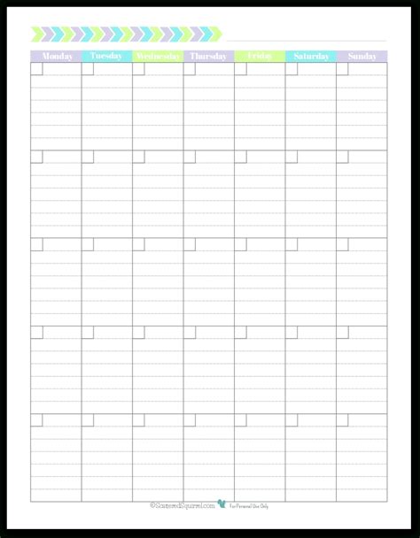 printable blank monthly calendar activity shelter - printable blank ...