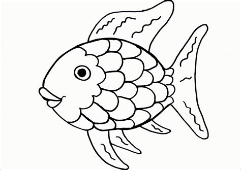 Rainbow Fish Printable Pdf