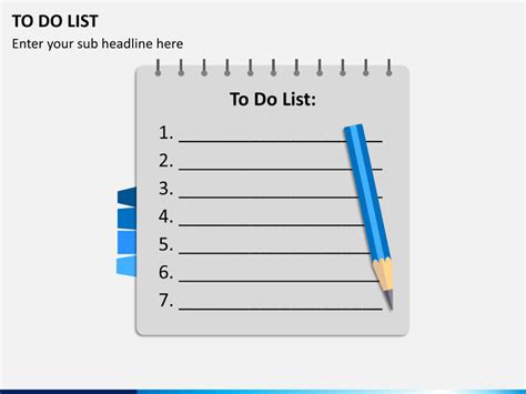 To Do List PowerPoint Template | SketchBubble