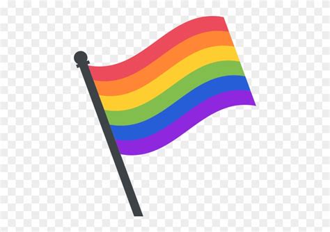 Rainbow Flag Png Transparent Images - Rainbow Flag Emoji Png - Free ...