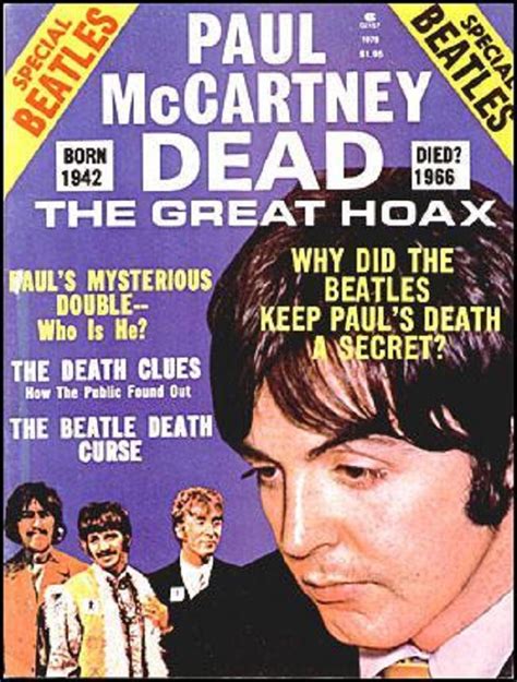 The Death of Paul McCartney – History of Sorts