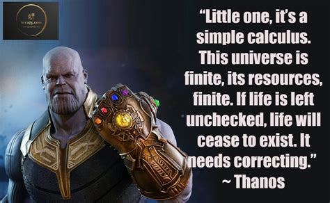 40 Thanos Quotes from the Marvel Universe