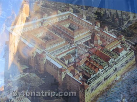 Diocletian palace historical map | 4 On A Trip