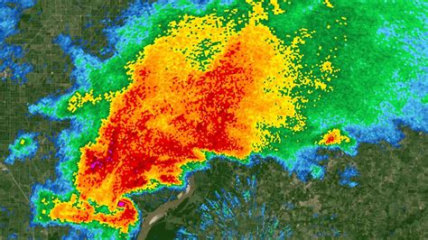 2023 Covington, TN Supercell Radar Loop - YouTube