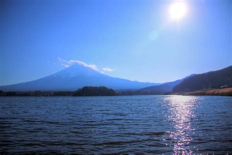 Mount Fuji In Kawaguchi Lake by Photography By Zhangxun