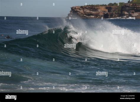 Bronte Beach pools and Surfing Stock Photo - Alamy