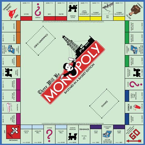 High Resolution Printable Monopoly Board