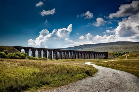 Free Images : ribblehead viaduct, railroad, tracks, landscape, architecture, arches ...