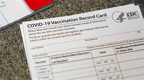 Here is how you can get a replacement COVID-19 vaccination card | kvue.com