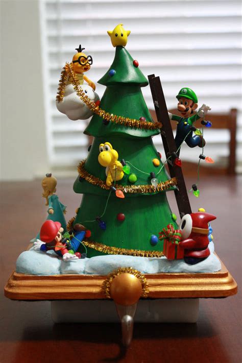 Mario Christmas Tree Figure by kodykoala on DeviantArt