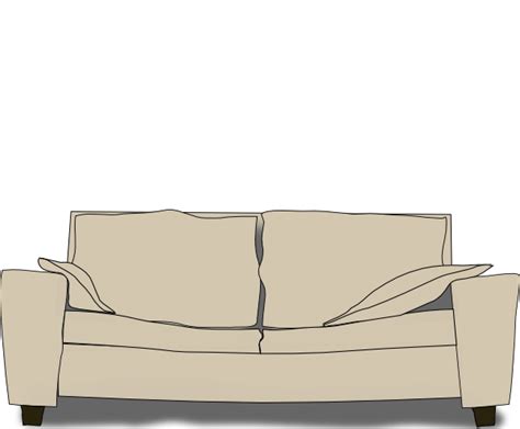 Couch clip art Free Vector / 4Vector