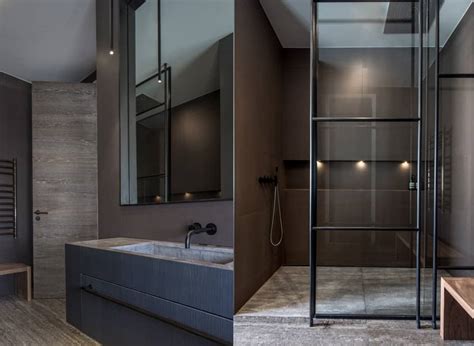 Luxury and industrial sleek bathroom designs | RWD