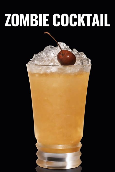 Make Halloween Bearable with this Zombie Cocktail | Zombie cocktail ...