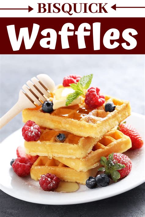 Bisquick Waffles Recipe - Insanely Good