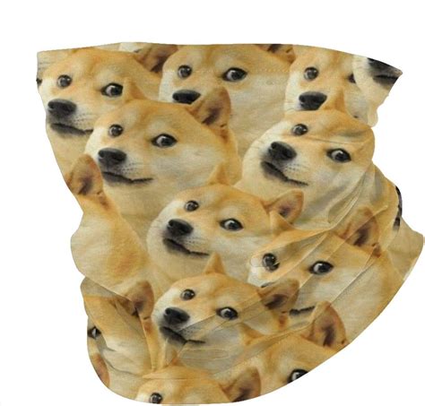 Cute Doge Face Mask Head Scarf Balaclava for Outdoors: Amazon.ca: Clothing & Accessories