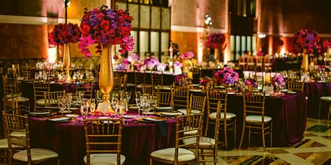 Gold & Magenta Color Scheme For The Lush & Glam Wedding Vibes