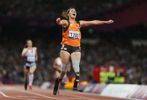 Van Rhijn now world’s fastest female leg amputee