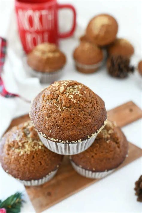 Gingerbread Muffins Recipe (Bakery Style) - Savvy Saving Couple