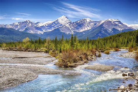 canada, Mountains, Scenery, Forests, Rivers, Kananaskis, Mount, Glasgow, Nature Wallpapers HD ...