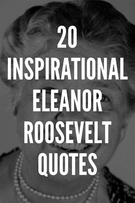 E. Roosevelt Inspirational Quotes Motivation, Positive Quotes ...