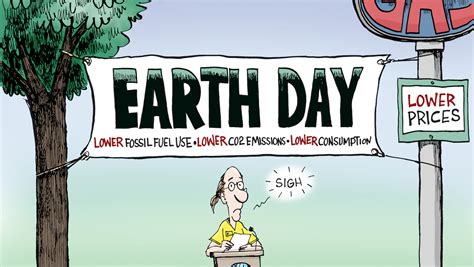 Editorial cartoons: Earth Day