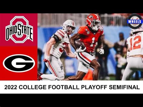 #1 Georgia vs #4 Ohio State Highlights (Normal Broadcast & Camera ...