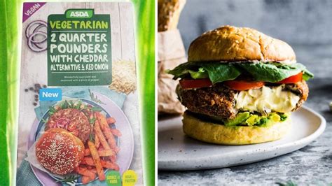 Asda Launches Vegan Burger Stuffed With Dairy-Free Cheese