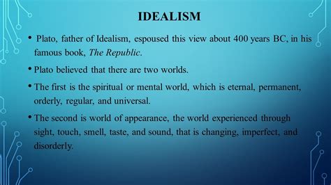 Idealism - YouTube