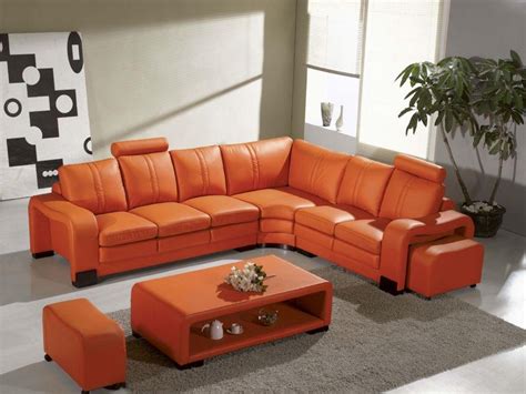 20 Best Ideas Burnt Orange Leather Sofas