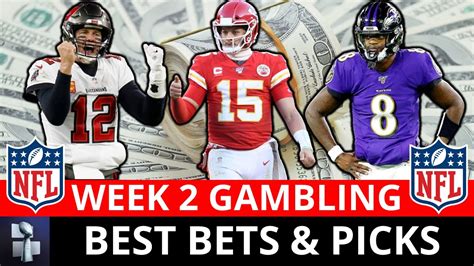 NFL Week 2 Point Spreads, Expert Picks, Best Bets & Latest Vegas Odds - Win Big Sports